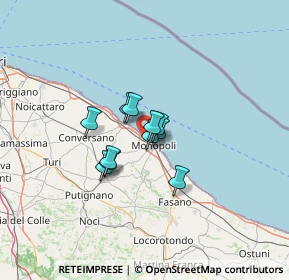 Mappa Via Fogazzaro, 70043 Zona Industriale BA, Italia (8.01455)