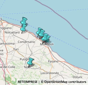 Mappa Via Fogazzaro, 70043 Zona Industriale BA, Italia (11.06091)