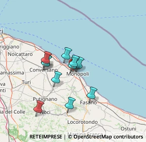 Mappa Via Fogazzaro, 70043 Zona Industriale BA, Italia (11.22182)