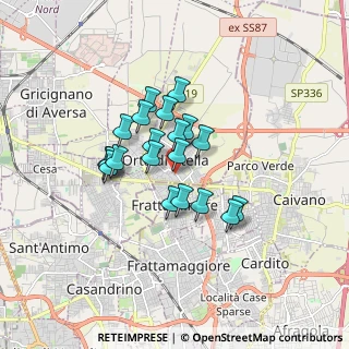Mappa Via Mastropaolo, 81030 Orta di Atella CE, Italia (1.322)