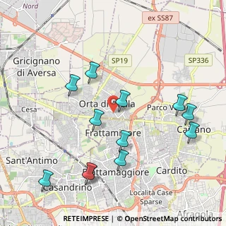 Mappa Via Mastropaolo, 81030 Orta di Atella CE, Italia (2.37083)