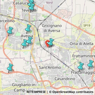 Mappa Via della Gala, 81030 Cesa CE, Italia (3.28182)