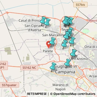 Mappa Via Antonio Gramsci, 81030 Parete CE, Italia (4.25333)