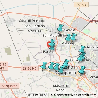 Mappa Via Antonio Gramsci, 81030 Parete CE, Italia (4.68188)