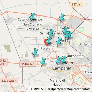 Mappa Via Antonio Gramsci, 81030 Parete CE, Italia (3.76417)