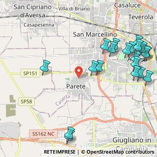 Mappa Via Antonio Gramsci, 81030 Parete CE, Italia (3.0415)