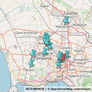 Mappa Via Alberto Beneduce, 81030 Gricignano di Aversa CE, Italia (6.12143)