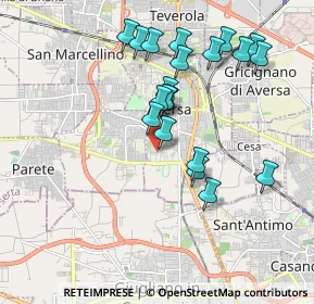 Mappa Via Paolo Riverso, 81031 Aversa CE, Italia (1.952)