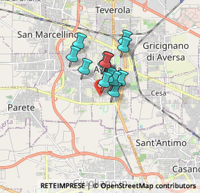 Mappa Via Paolo Riverso, 81031 Aversa CE, Italia (1.06231)