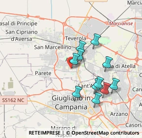 Mappa Via Paolo Riverso, 81031 Aversa CE, Italia (3.46636)