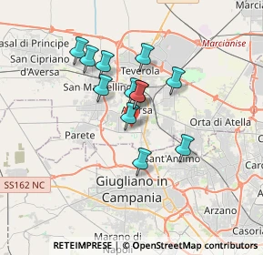 Mappa Via Paolo Riverso, 81031 Aversa CE, Italia (2.8125)