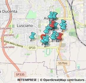 Mappa Via Paolo Riverso, 81031 Aversa CE, Italia (0.6675)