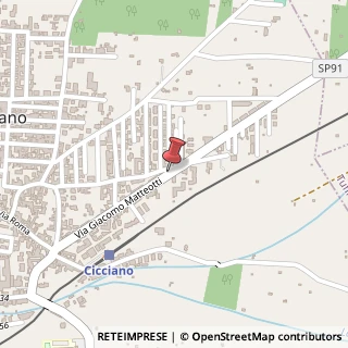 Mappa Via Roccarainola, 18, 80033 Cicciano, Napoli (Campania)