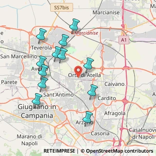 Mappa Via Fabulae Atellane, 81030 Sant'Arpino CE, Italia (4.28583)