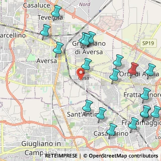 Mappa Via de Tilla, 81030 Cesa CE, Italia (2.90474)