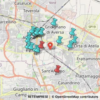 Mappa Via de Tilla, 81030 Cesa CE, Italia (1.8045)