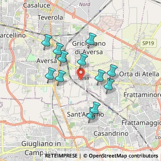 Mappa Via de Tilla, 81030 Cesa CE, Italia (1.73583)