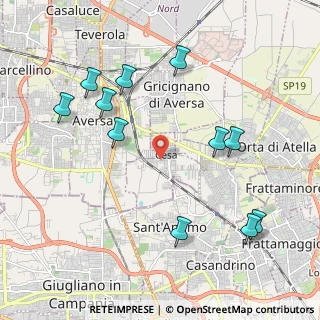 Mappa Via de Tilla, 81030 Cesa CE, Italia (2.46)