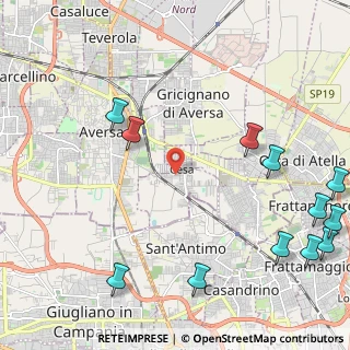 Mappa Via de Tilla, 81030 Cesa CE, Italia (3.295)