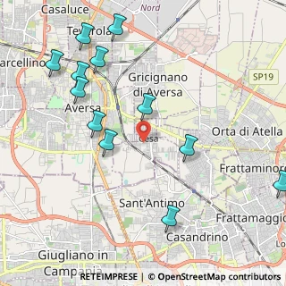 Mappa Via de Tilla, 81030 Cesa CE, Italia (2.63)