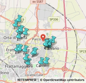 Mappa Viale Margherita, 80023 Caivano NA, Italia (2.081)
