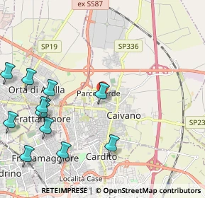 Mappa Viale Margherita, 80023 Caivano NA, Italia (2.92727)