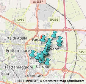 Mappa Viale Margherita, 80023 Caivano NA, Italia (1.5125)