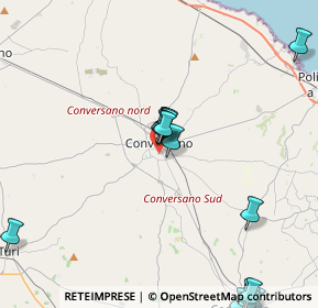 Mappa Via Isidoro Calisto, 70014 Conversano BA, Italia (5.768)