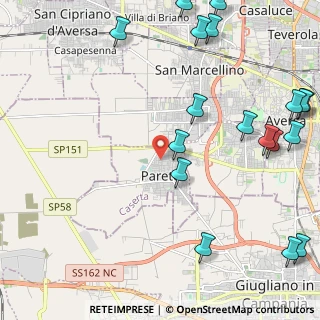 Mappa Via Cirillo, 81030 Parete CE, Italia (3.275)