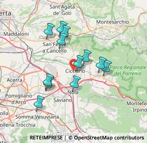 Mappa 80033 Cicciano NA, Italia (6.5925)