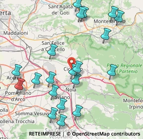Mappa 80033 Cicciano NA, Italia (10.0345)