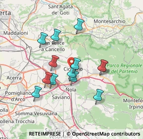 Mappa 80033 Cicciano NA, Italia (6.62231)