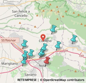Mappa 80033 Cicciano NA, Italia (4.06273)