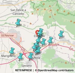 Mappa 80033 Cicciano NA, Italia (3.74429)
