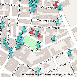 Mappa Via Monteverdi, 70014 Conversano BA, Italia (0.08667)