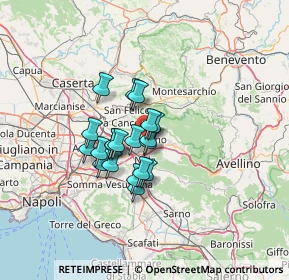 Mappa Via G. Branciforte, 80033 Cicciano NA, Italia (9.4585)