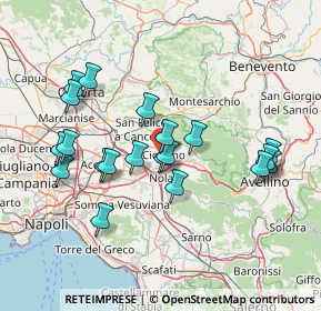 Mappa Via G. Branciforte, 80033 Cicciano NA, Italia (15.0975)