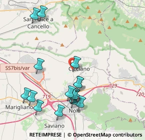 Mappa Via G. Branciforte, 80033 Cicciano NA, Italia (4.65063)