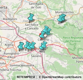 Mappa Via G. Branciforte, 80033 Cicciano NA, Italia (6.82867)