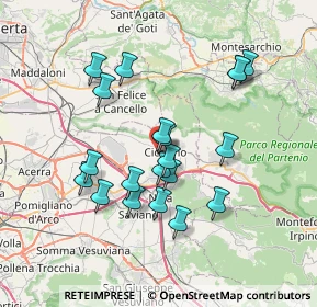 Mappa Via G. Branciforte, 80033 Cicciano NA, Italia (7.087)