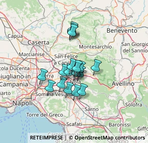 Mappa Piazzale Tulipano, 80033 Cicciano NA, Italia (9.338)