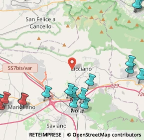 Mappa Piazzale Tulipano, 80033 Cicciano NA, Italia (7.0435)