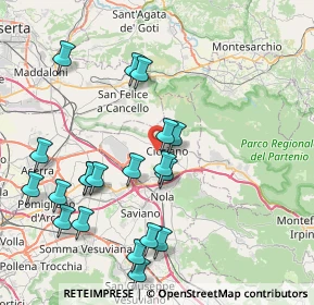 Mappa Piazzale Tulipano, 80033 Cicciano NA, Italia (9.3305)