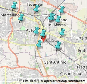 Mappa Via Beneduce, 81031 Aversa CE, Italia (1.98692)