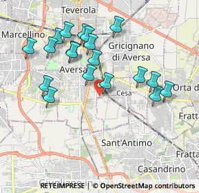 Mappa Via Beneduce, 81031 Aversa CE, Italia (2.07)