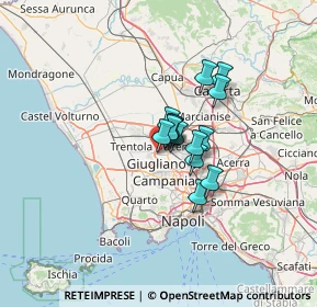 Mappa Via Martiri di Nassirya, 81030 Lusciano CE, Italia (7.80429)