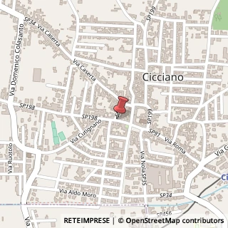 Mappa Via Borgo Corpo di Cristo,  18, 80033 Cicciano, Napoli (Campania)