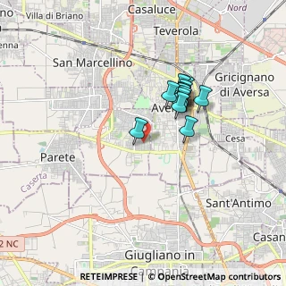 Mappa Via Don Peppe Diana, 81030 Lusciano CE, Italia (1.43385)