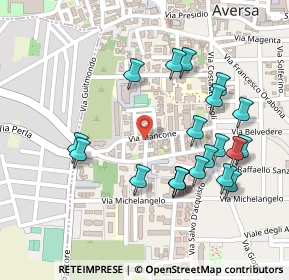 Mappa Via Mancone, 81031 Aversa CE, Italia (0.2635)