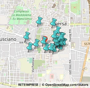 Mappa Via Mancone, 81031 Aversa CE, Italia (0.3075)